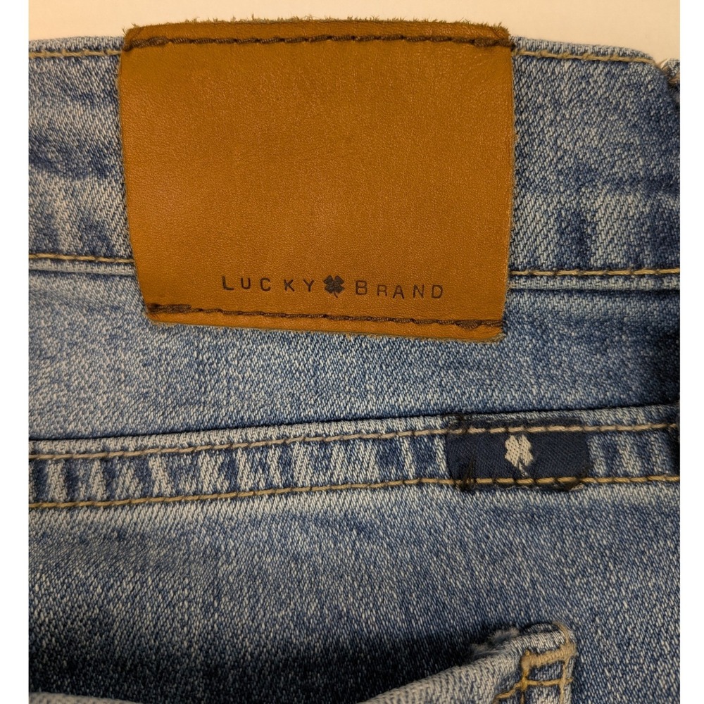 Lucky Brand Jeans Women's 10 Sweet Crop Stretch Denim Mom Boyfriend Straight y2k - Picture 5 of 12
